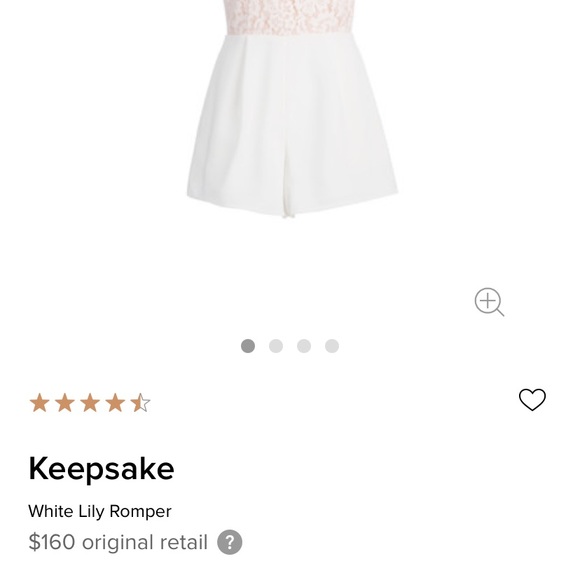 White keepsake the label jumpsuit - Picture 5 of 5